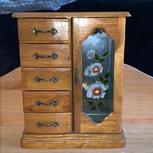 Antique jewelry box